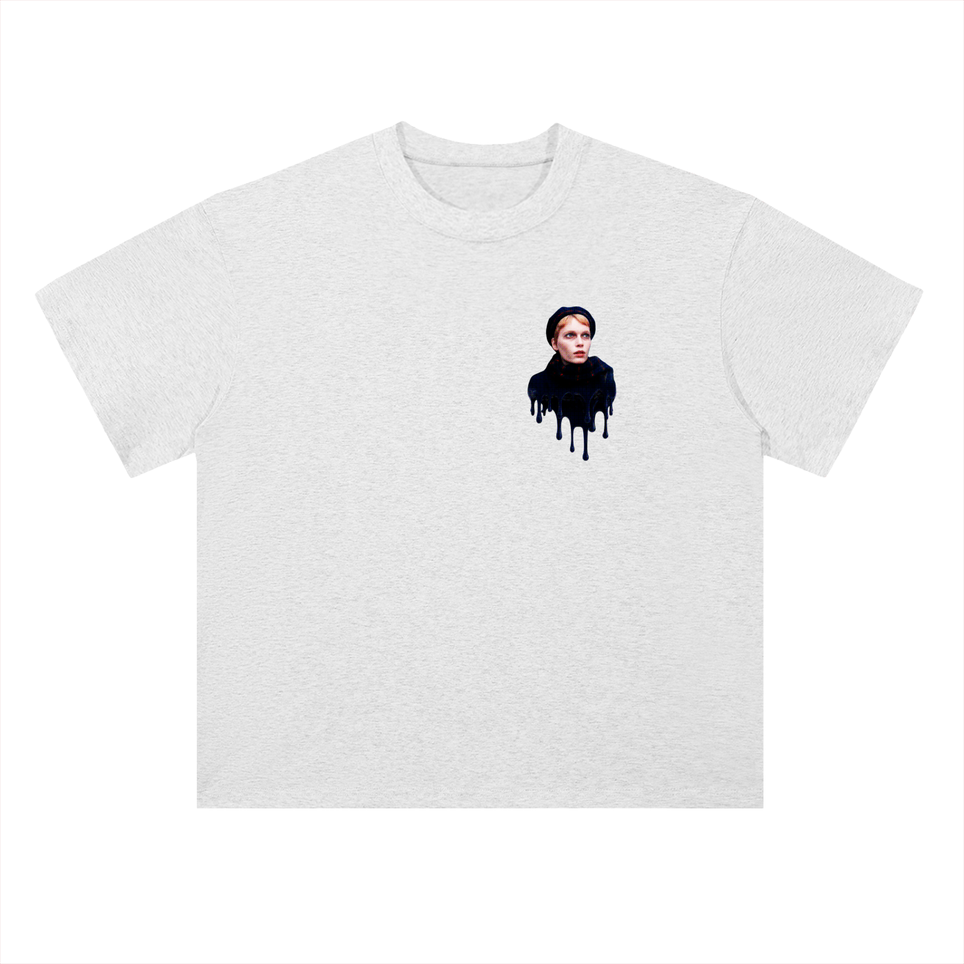Heavyweight Drop Shoulder Cotton T-Shirt
