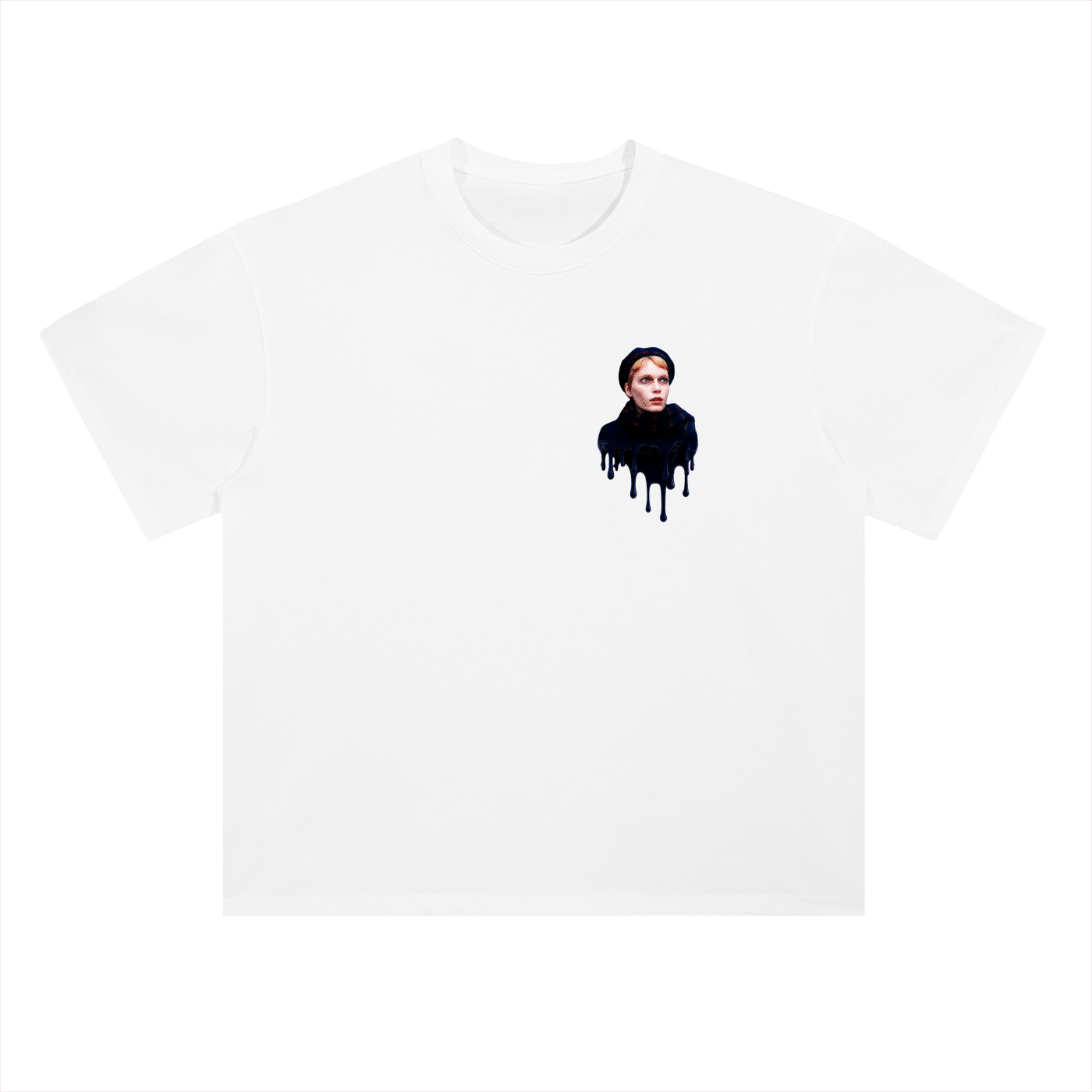 Heavyweight Drop Shoulder Cotton T-Shirt