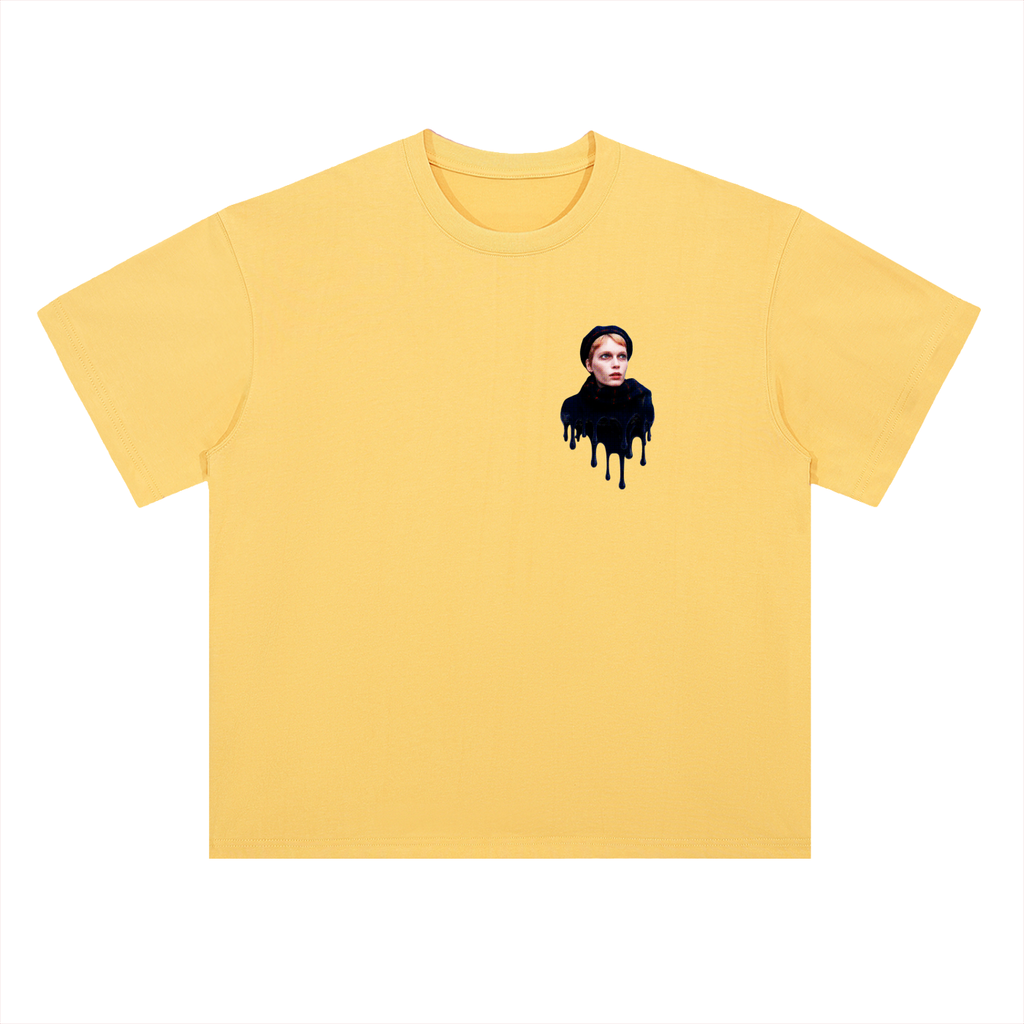 Heavyweight Drop Shoulder Cotton T-Shirt
