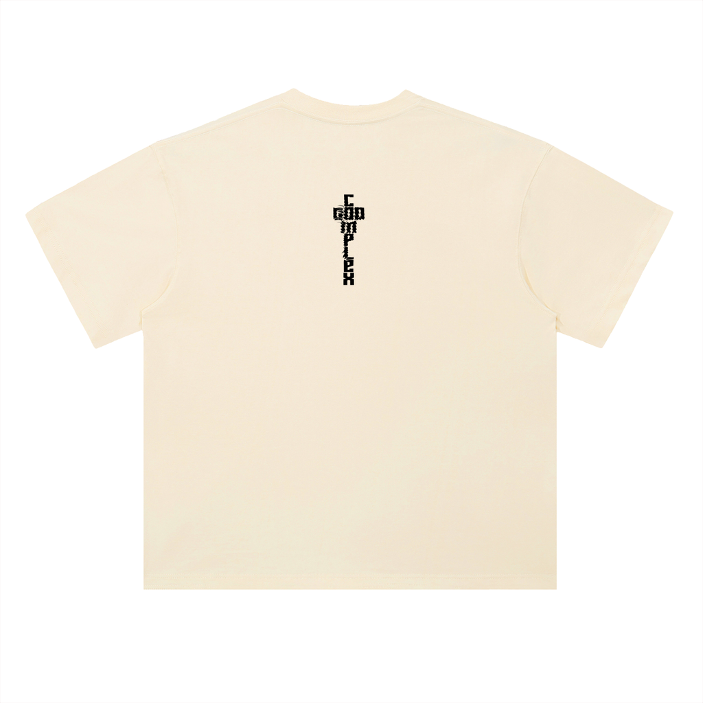 Heavyweight Drop Shoulder Cotton T-Shirt